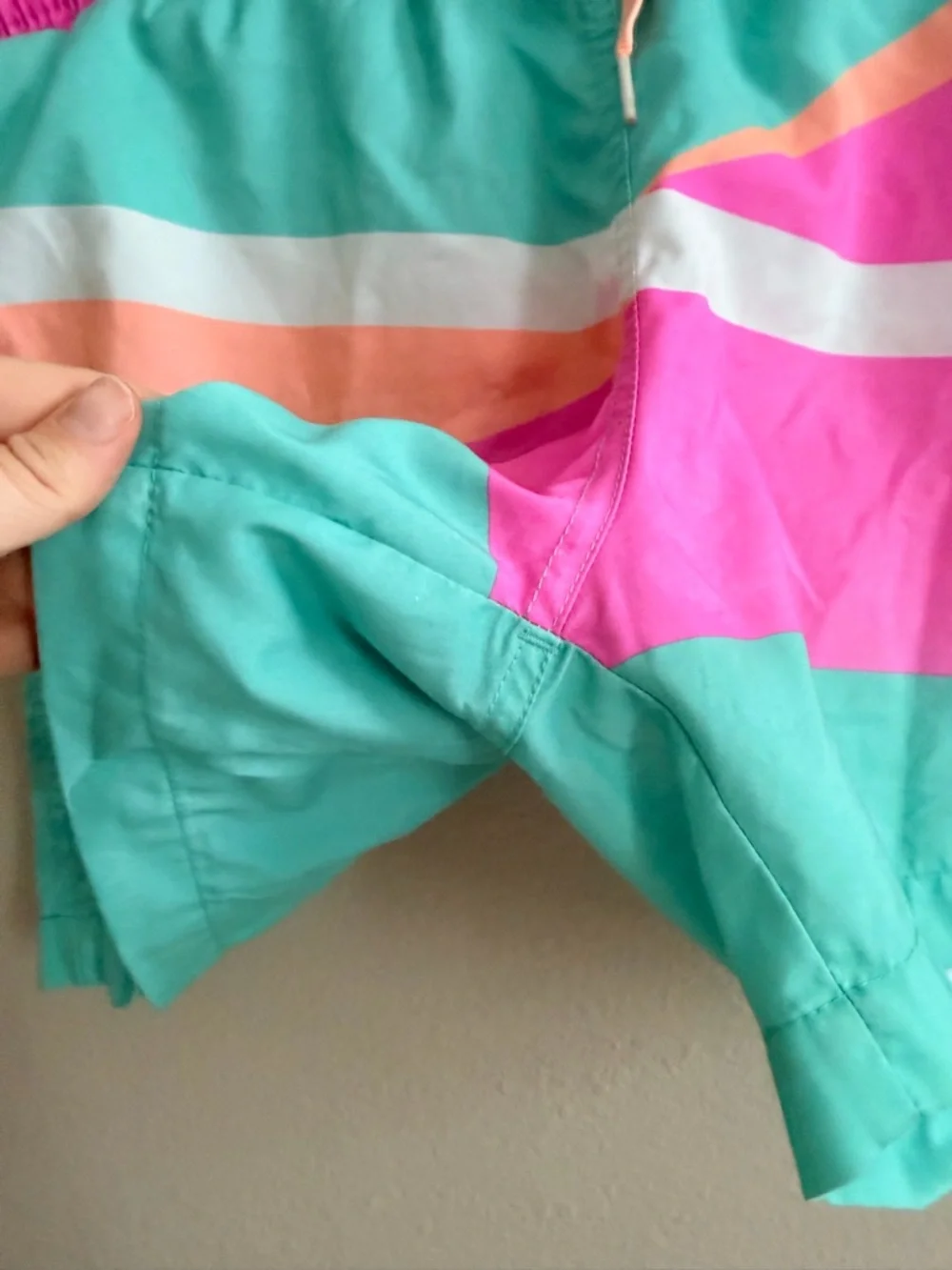 Cubbies Swim Trunks Neon Pattern - Picture 3 of 7